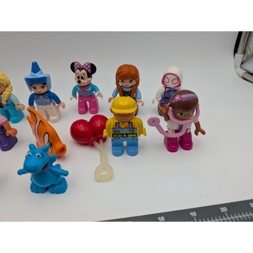 Lego Duplo Disney Marvel Character Figure Lot Minnie Jake Neverland Frozen Bob‎